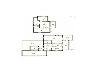 Vakantiehuis Maribo Grondplan 41