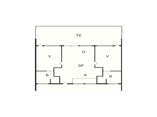 Vakantiepark Gilleleje Grondplan 55