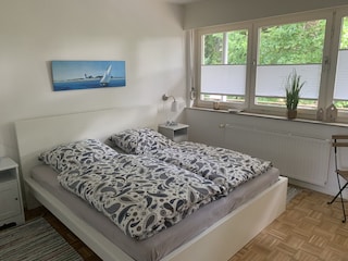 Schlafzimmer Ferienwohnung Särö