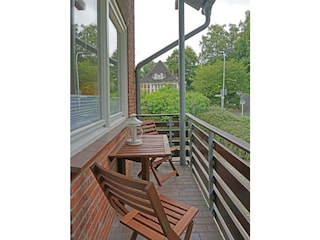 überdachter Balkon