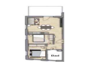Appartement Schwaz Grondplan 8