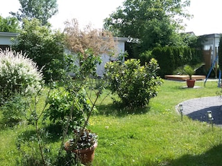 Garten mit Sitzecke