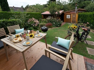 Blick ins Grüne ...