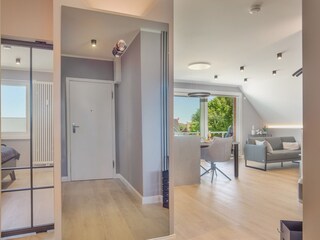 Blick in den Wohnbereich