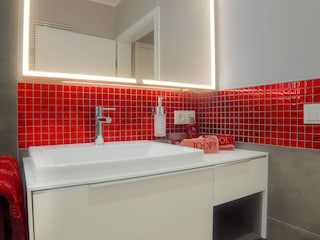 komfortabler Waschtisch