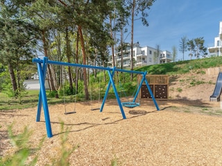 Spielplatz der Ferienanlage
