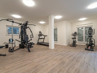 Freizeitbereich im Kellergeschoss des Hauses