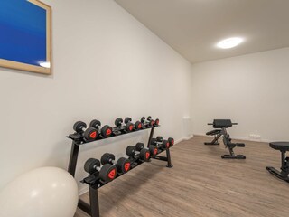 Freizeitbereich im Kellergeschoss des Hauses