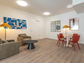 Freizeitbereich im Kellergeschoss des Hauses