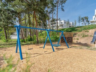 Spielplatz der Ferienanlage