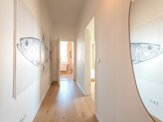 Flur zum Bad und Schlafzimmer