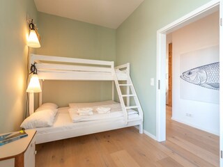 Schlafzimmer mit Etagenbett