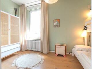 Schlafzimmer mit Etagenbett