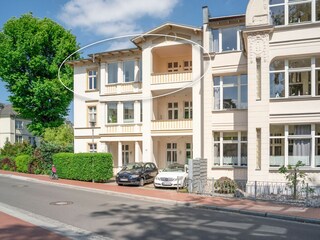 Aussenansicht - Lage der Wohnung im Haus