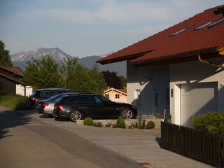 ©Silvana Brangenberg Parkplatz direkt vor dem Haus