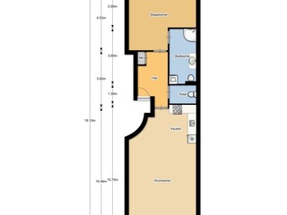 Casa de vacaciones Egmond aan Zee Plano de planta 19
