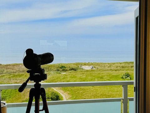 Casa per le vacanze Appartamento con vista sul mare, sulle dune e sul villaggio!