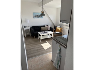 Kombinierter Wohn und Essbereich