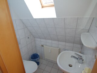 WC im Obergeschoss