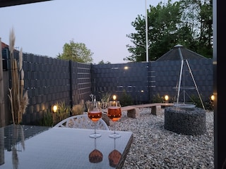 Terrasse Abendstimmung