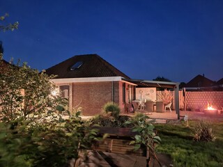 Grundstück Abendstimmung