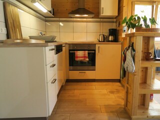 Küche mit Theke