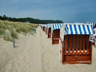Strandkörbe am Strand