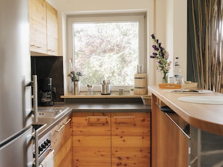 Voll ausgestattete Küche