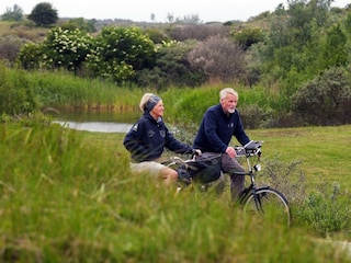 Radfahren durch die Dünen