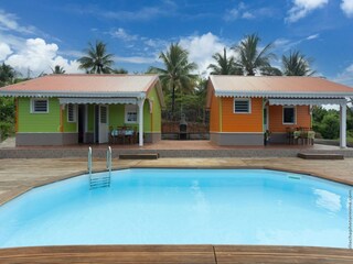 Bungaló La Trinité Grabación al aire libre 10
