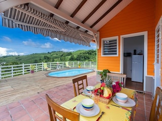 Bungalow La Trinité Außenaufnahme 2