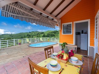 Bungaló La Trinité Grabación al aire libre 3