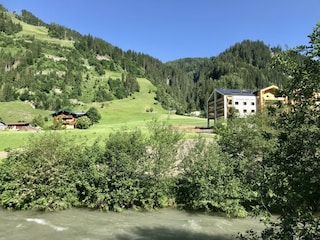Sicht vom Haus Bergblick und Carpe Solem