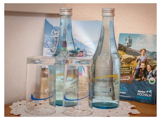 täglich frisches Quellwasser am Zimmer