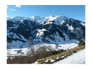 Blick Richtung Kreuzboden Talabfahrt und Waldalm
