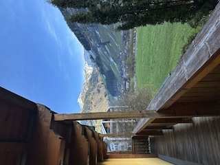 Balkon vom Haus Bergblick in Rauris IMG_1397