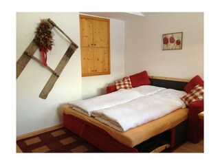 App. Hochalm- Couch offen- Haus Bergblick in Rauri