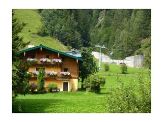 Haus Bergblick Sommer - Gondel Hochalmbahn im Hint
