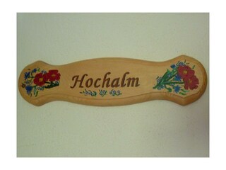 Schild App. Hochalm - Haus Bergblick in Rauris