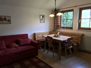 Wohn-Ess-Küchenraum im App. Hochalm – IMG_2941