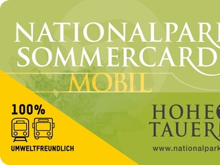 Nationalpark Sommercard MOBIL