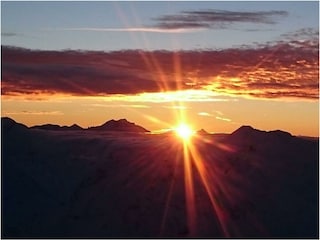 Sonnenuntergang am Sonnblick 3.106m