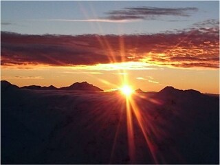 Sonnenuntergang am Sonnblick 3.106m