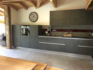 Küche im Appartement Panorama