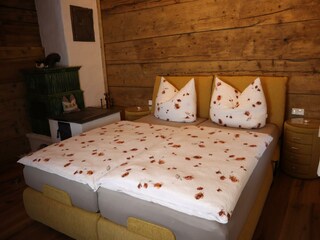 Schlafzimmer im Appartement Panorama