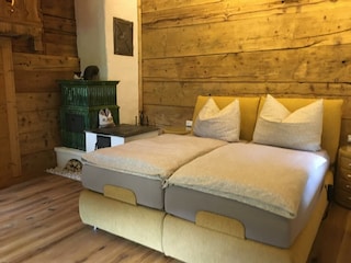Schlafzimmer im Appartement Panorama