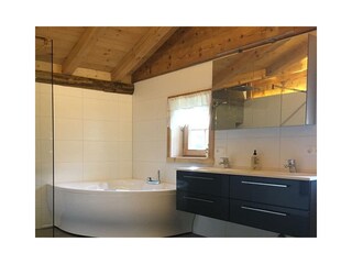 Badezimmer Appartement Panorama
