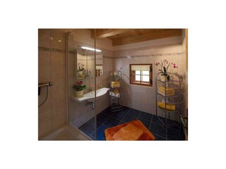 Badezimmer Ferienwohnung Sonnblick