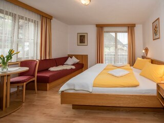 3-Bett Zimmer,  Balkon Südseite