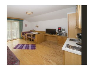 Wohnküche Südseite Wohnung 1